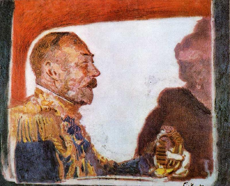 Walter Sickert King George V and Queen Mary Spain oil painting art